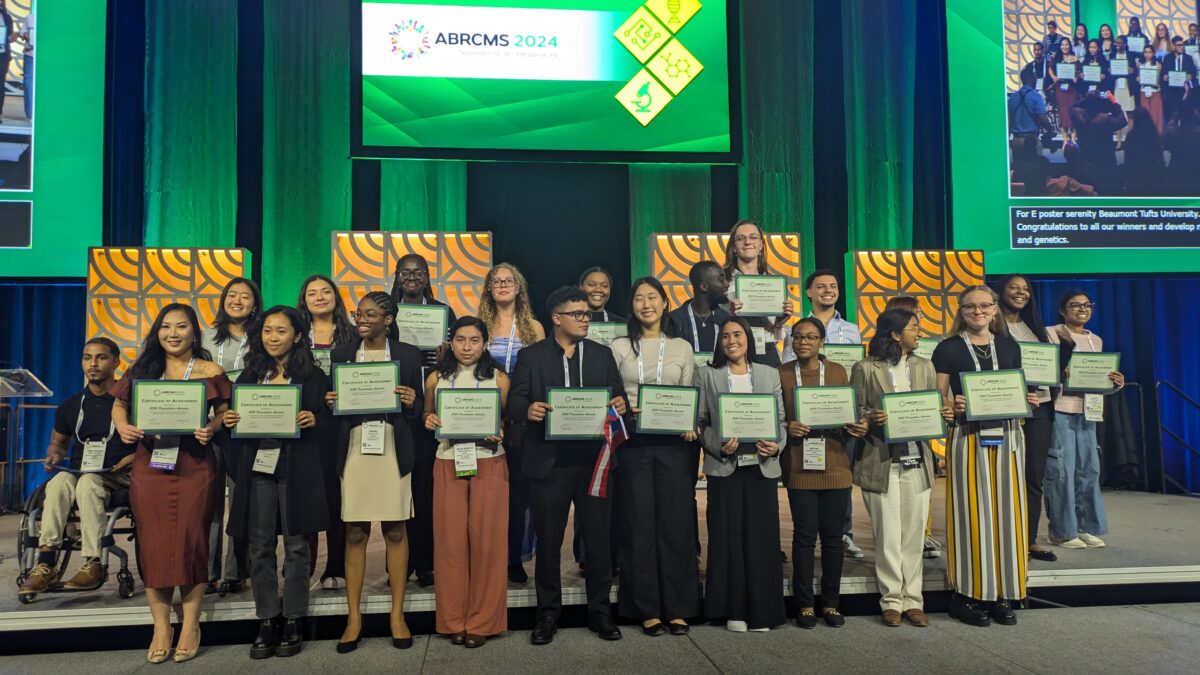 Congratulations to the award winners from ABRCMS!